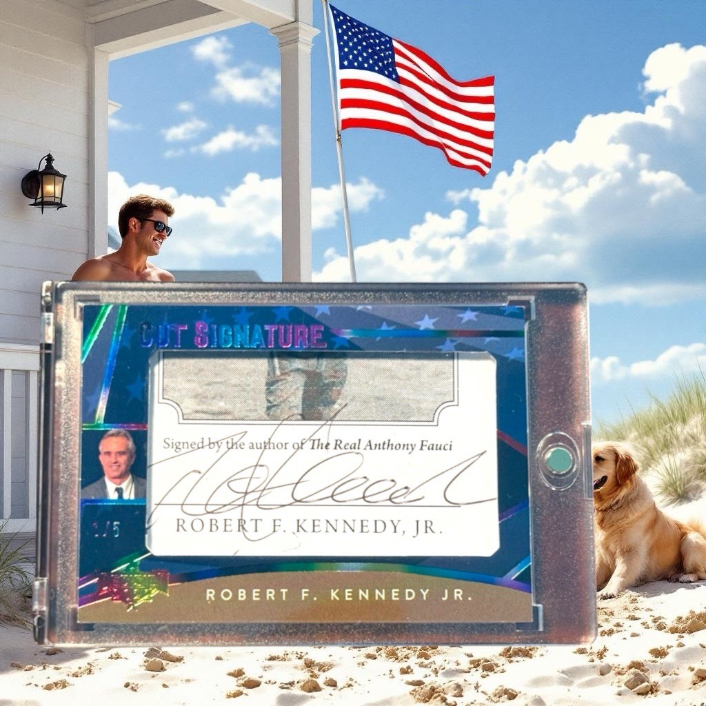 2022 DECISION RFK Jr. CUT SIGNATURE 1/5 ULTRA RARE