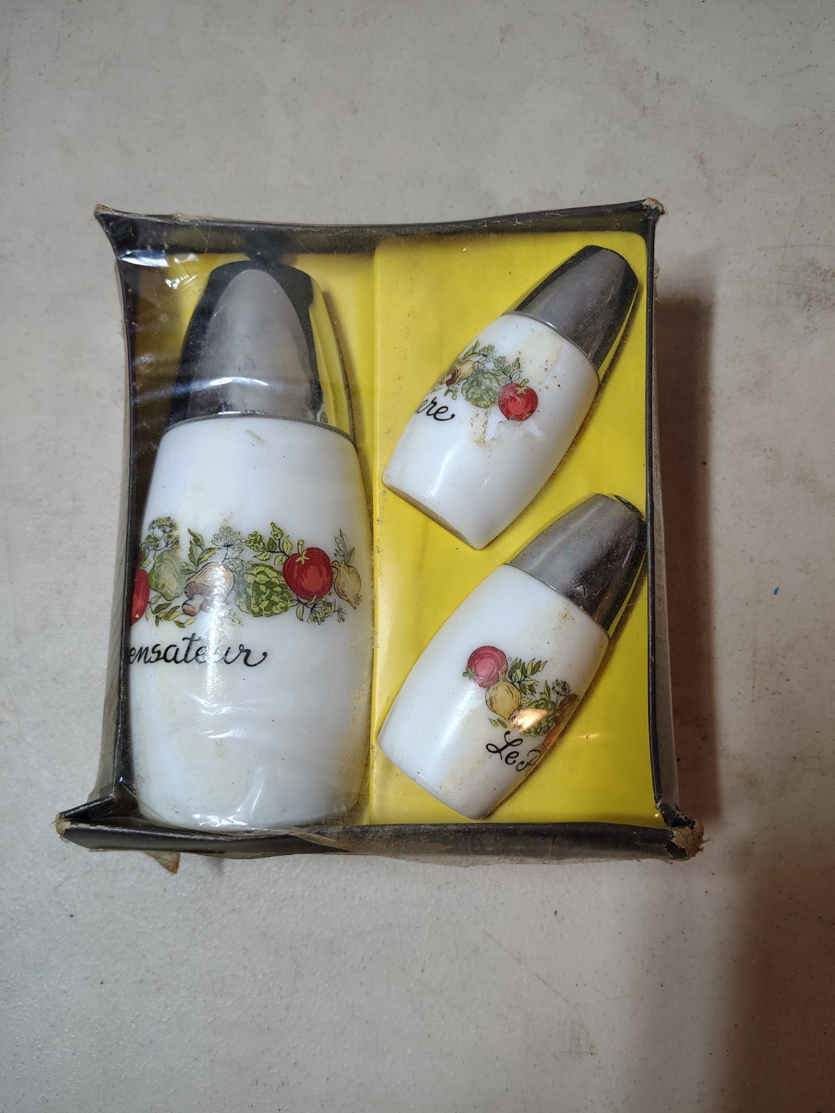 Vtg Gemco Spice Of Life Set Sealed
