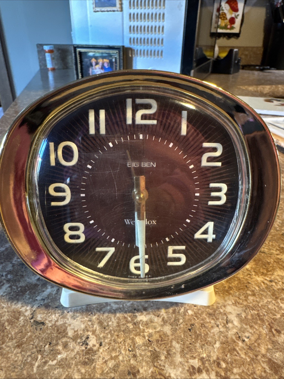 Vintage Westclox Big Ben Wind-Up Clock Alarm Retro Made in the USA Glows Works Vintage Westclox Big Ben Wind-Up Clock Alarm Retro Made in the USA Glows Works