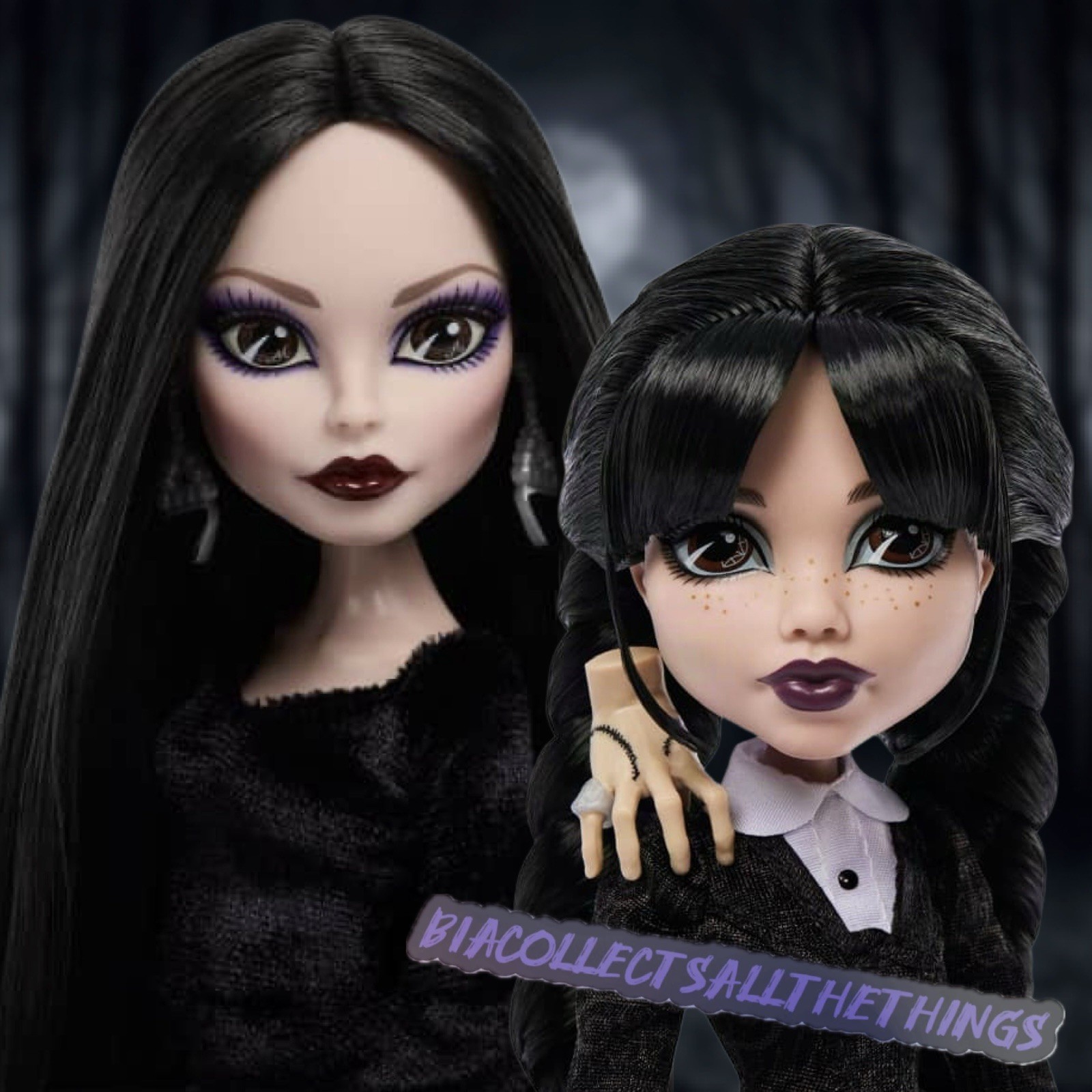 BUNDLE Monster High Wednesday Addams & Morticia Addams Doll SEALED DBL BOX SHIP