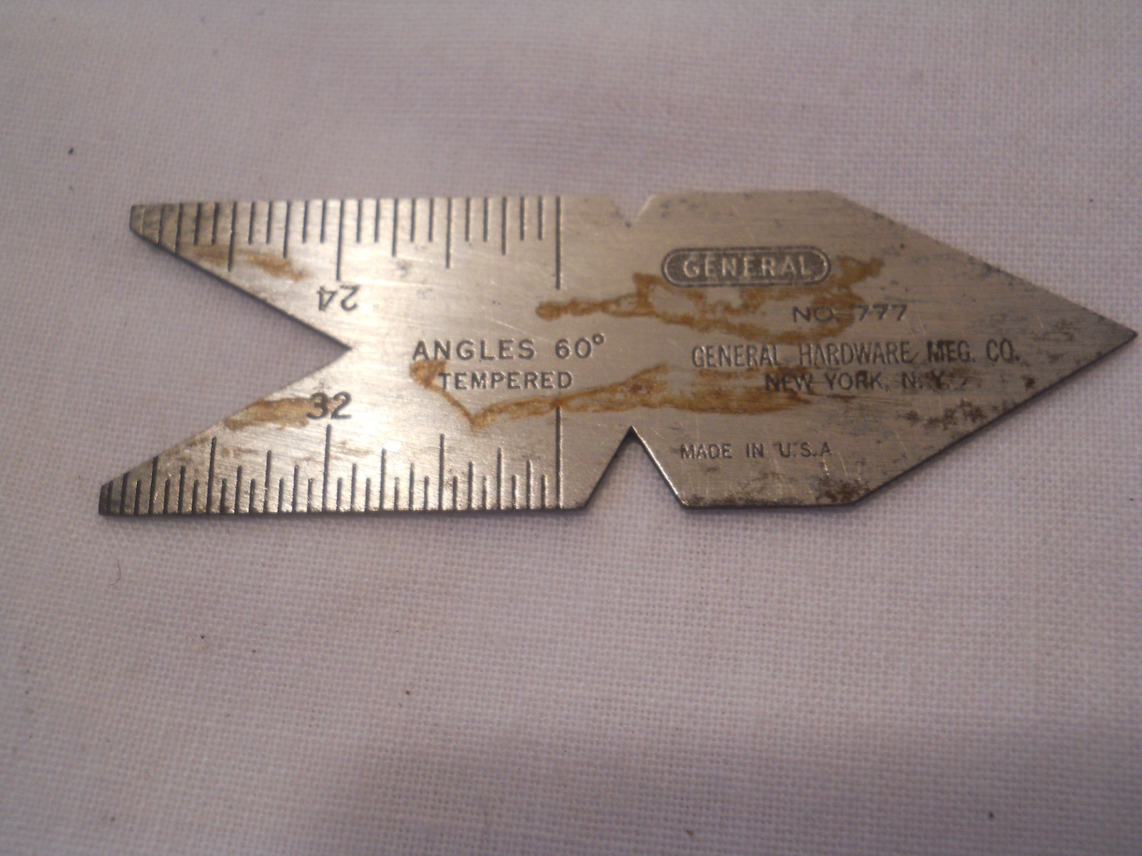 Vtg General No. 777 center gage, good  condition