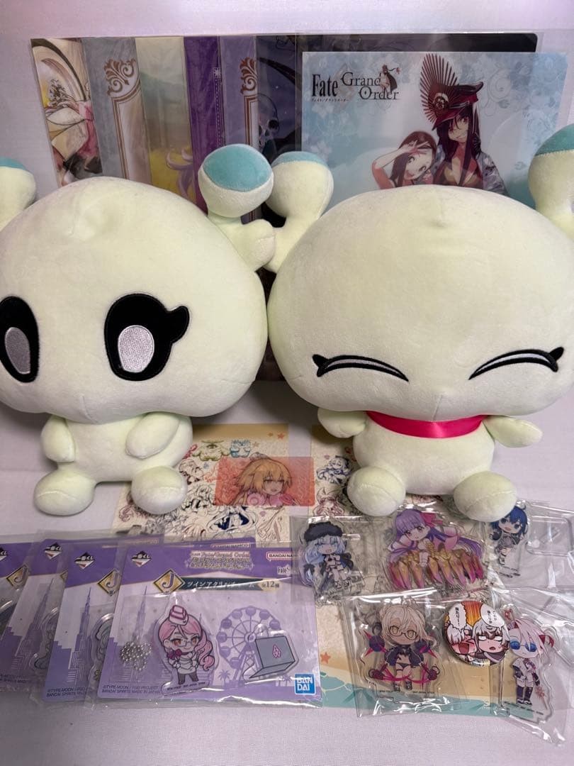 Fate/Grand Order Merchandise Clearance Set with Plush, Acrylic Stand & Mor
