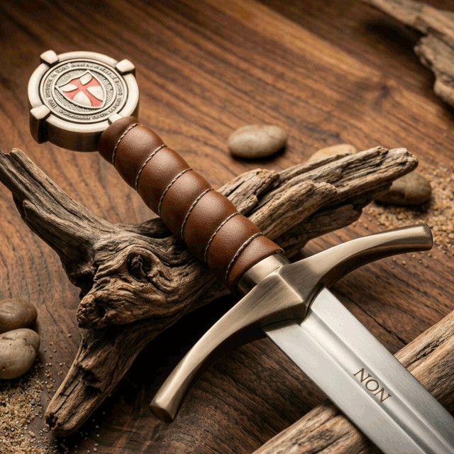 Handmade Faithkeeper Knights Templar Sword Medieval Crusader Replica