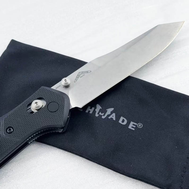 Benchmade 940-2 Osborne Folding Knife - Black G10 Handle CPM-S30V -Blade