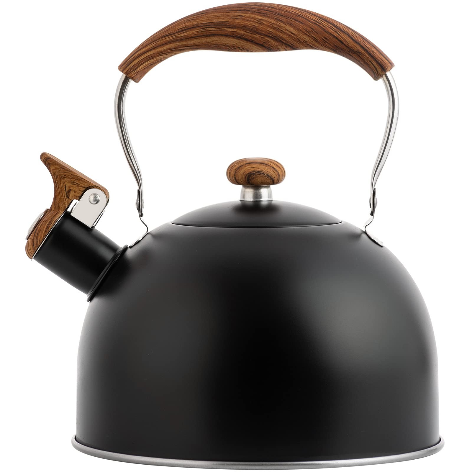 TEDSWAIT XZ-302 Whistling Tea Kettle 2.3 Quart Black TEDSWAIT XZ-302 Whistling Tea Kettle 2.3 Quart Black