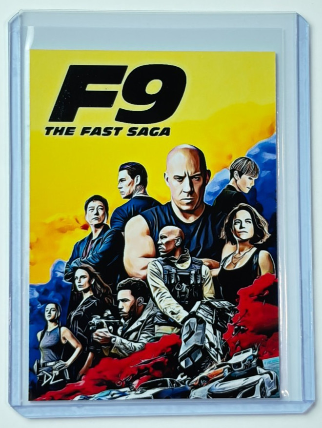 F9 The Fast Saga Limited Edition Artist Signed \
