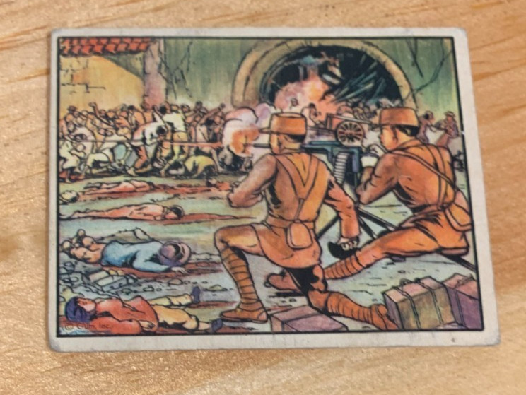 Rare 1938 Gum Inc. Horrors Of War #55 Nanking\'s Week Of Horror VG-VG Nice
