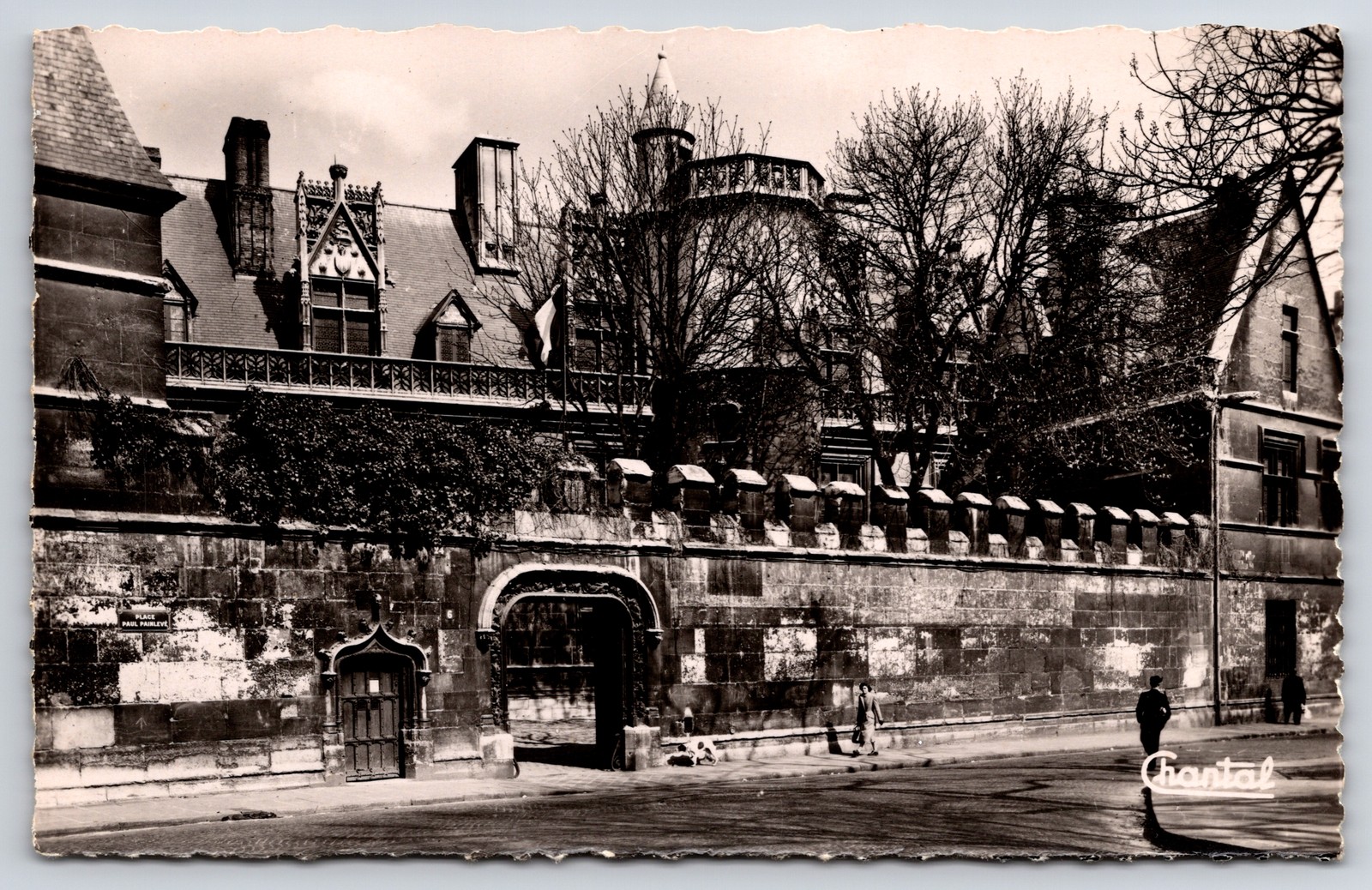 RPPC Musee de Cluny Paris France Photo Veritable Real Photo Postcard