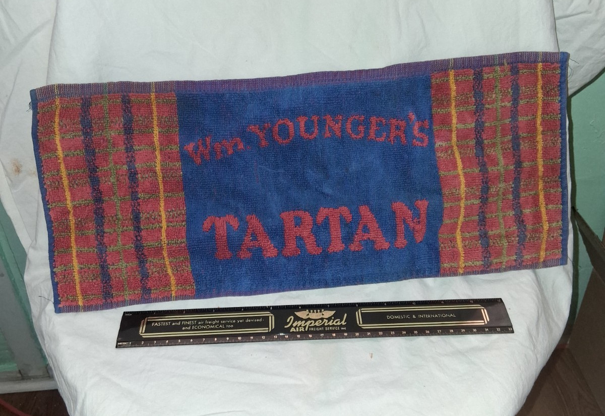 vintage advertising TARTAN