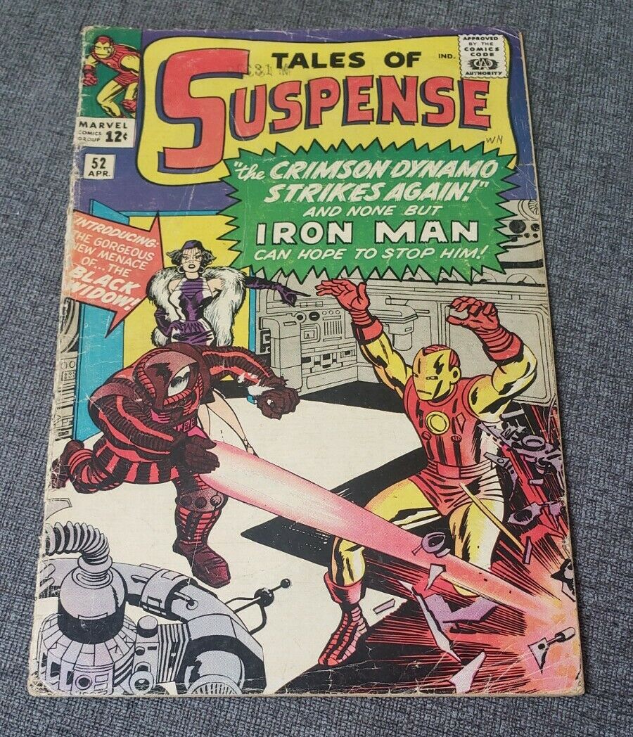 Tales of Suspense #52 1st Appearance of The Black Widow Rare