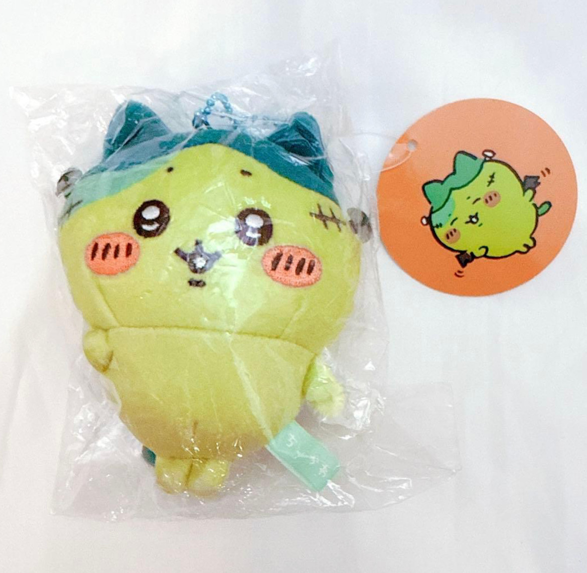 Chiikawa Hachiware Zombie Halloween Costume Mascot Plush Ball Chain Japan