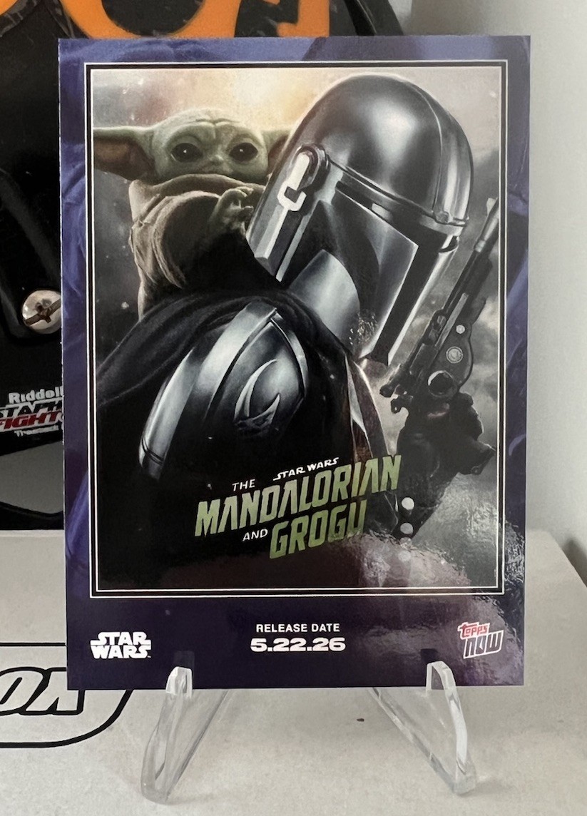 The Mandalorian and Grogu 2026 Star Wars Topps Now #MG01