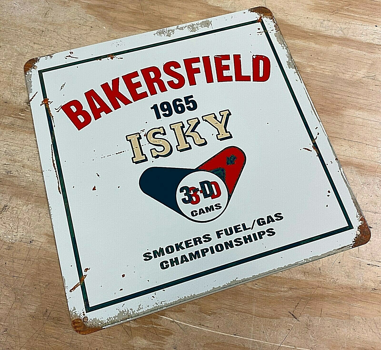 Bakersfield 1965 Championships Aluminum Metal Sign 12\