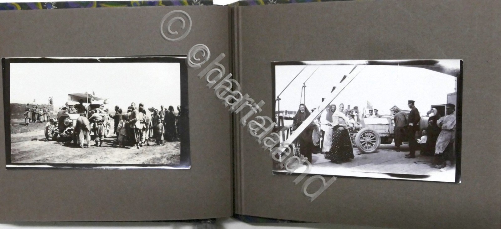 Beijing Paris Automobile Raid Photo Album - Auto Itala - 1907 RARE