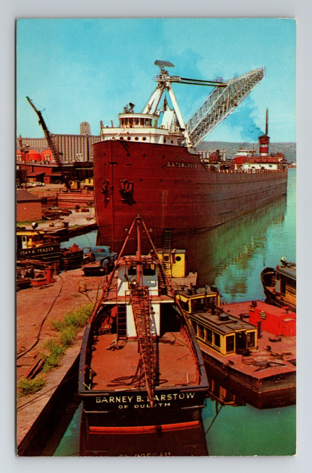 Postcard Harbor Activity, in the Duluth - Superior Harbor