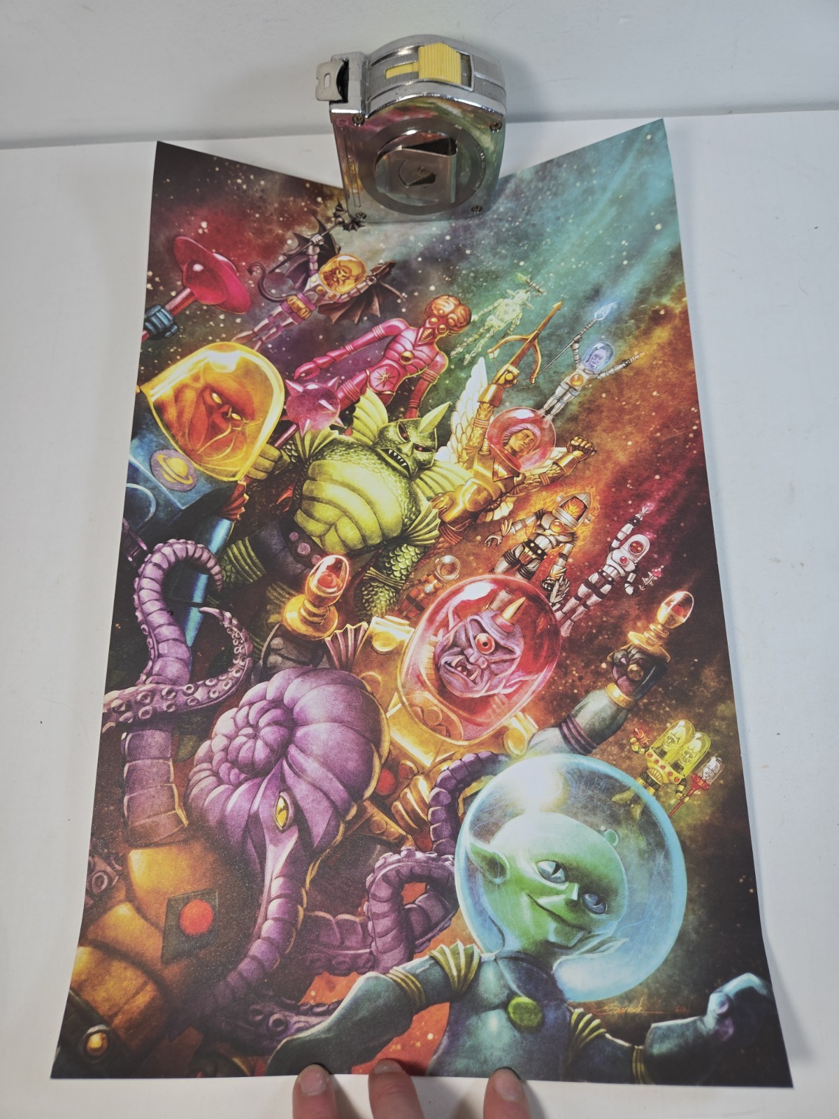 The Outer Space Men Print Poster By Mel Birnkrant 17x11 The Outer Space Men Print Poster By Mel Birnkrant 17x11