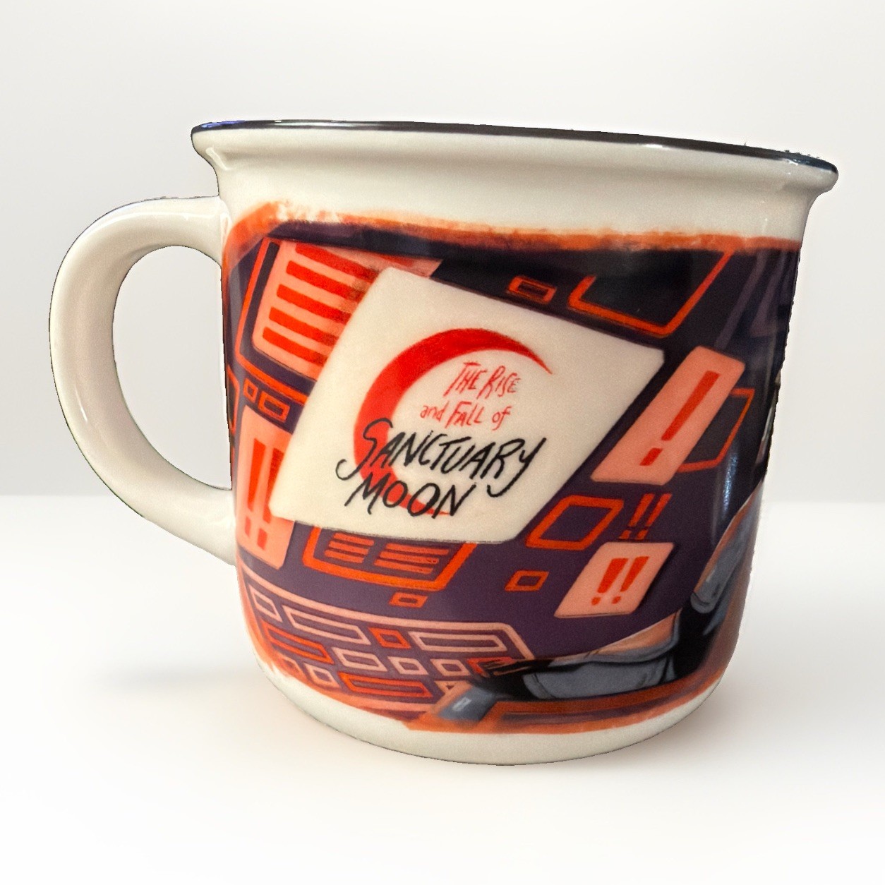 Illumicrate Murder Bot Diaries The Rise & Fall Of Sanctuary Moon Mug 12oz C21