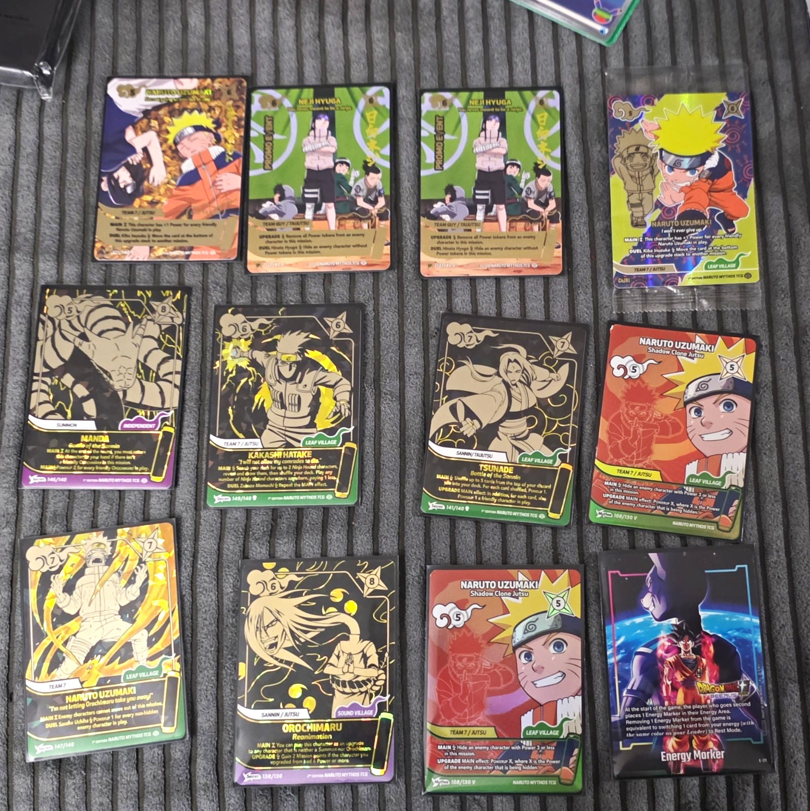 Naruto Mythos Tcg Event Promos , Chibi,sp Variant And Bulk(lot) Of R C Uc