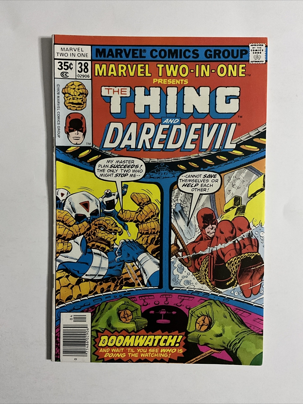 Marvel Two-In-One #38 (1978) 8.5 VF Marvel Newsstand Edition High Grade Thing