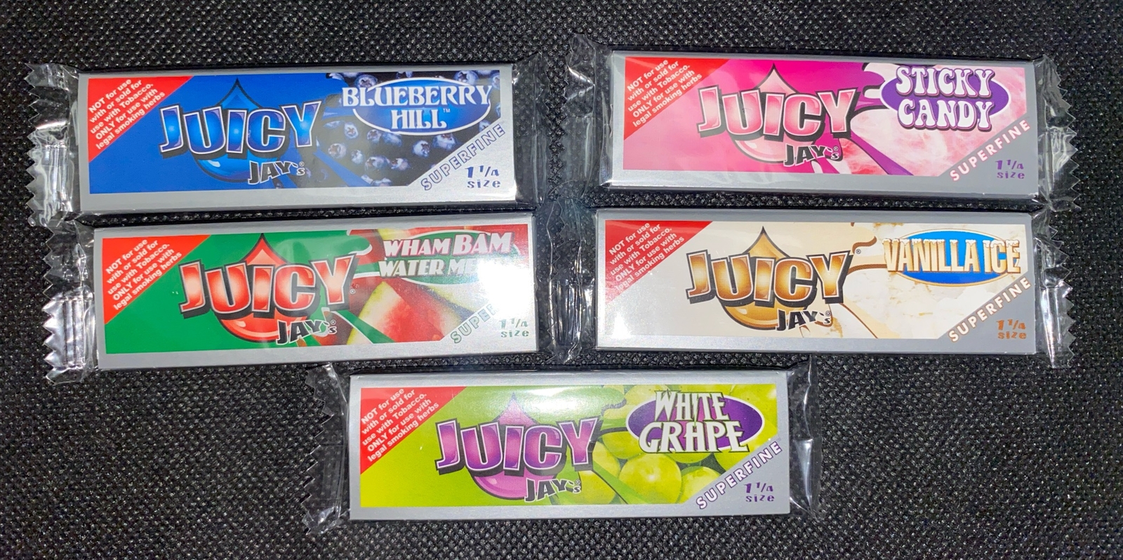 Juicy Jay’s 1.25 Rolling Papers Variety Sampler 5 Pack The Super Fine On Sale Juicy Jay’s 1.25 Rolling Papers Variety Sampler 5 Pack The Super Fine On Sale