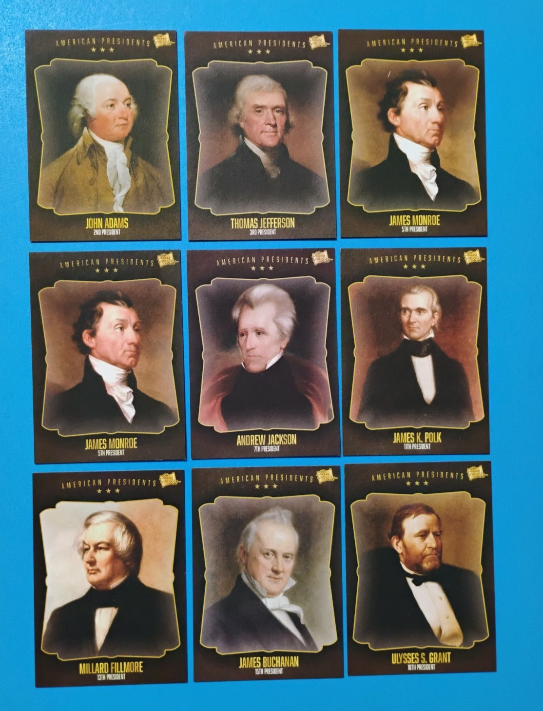2017-18 The Bar Pieces of the Past Lot (61) Politics Historical Figures Reagan +