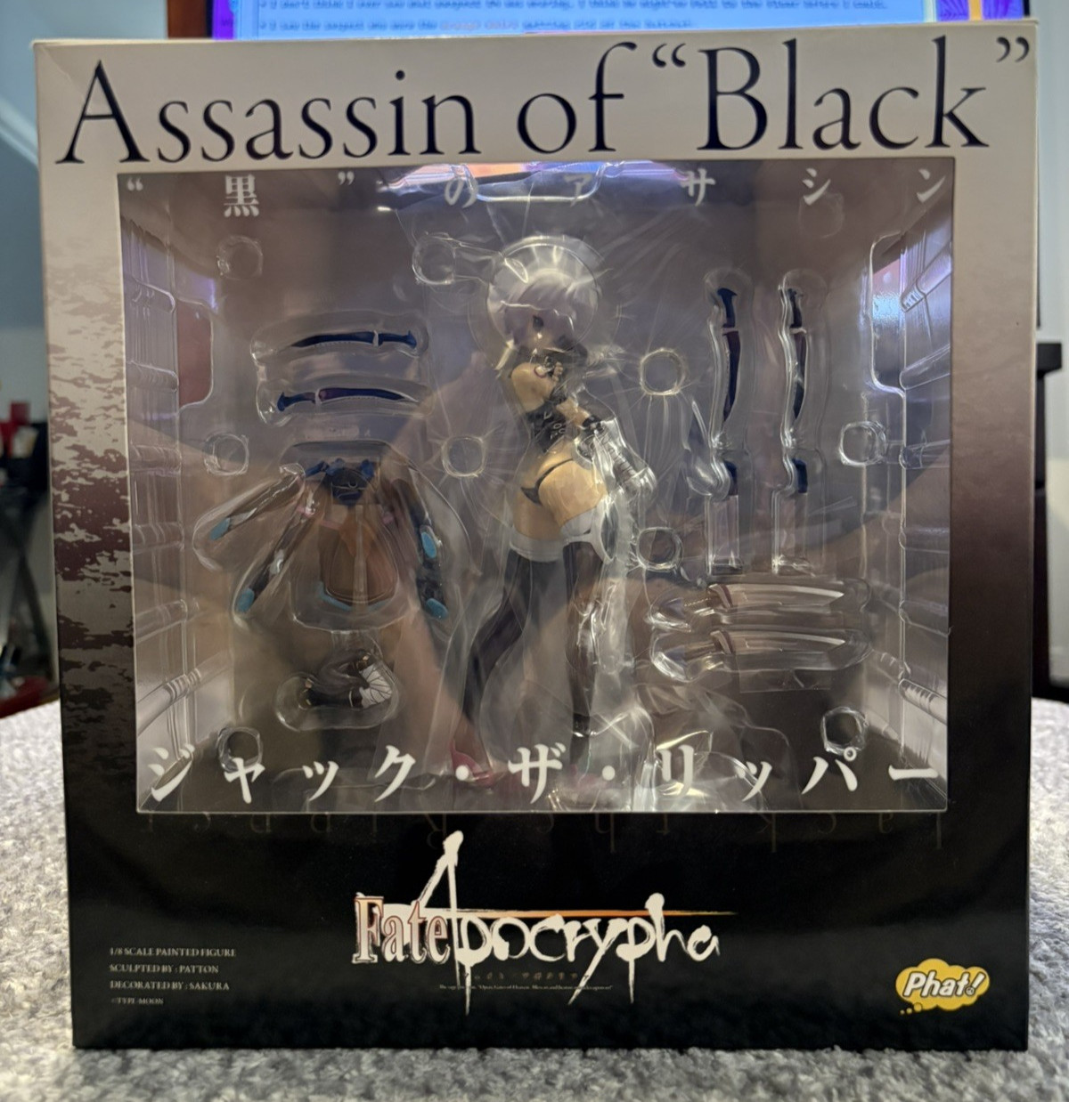 Fate/Apocrypha Jack the Ripper Assassin of Black 1/8 PVC Figure Phat Brand New