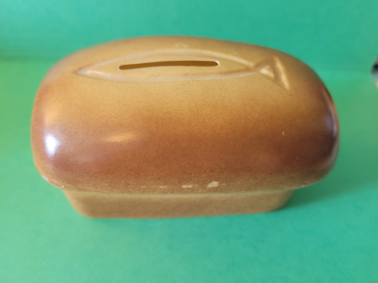 Vintage 1973 World Vision Love Loaf Coin Money Piggy Bank Charity Advertising