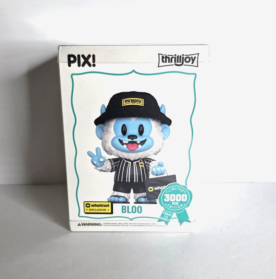NYCC 2026 Exclusive Whatnot Thrilljoy PIX Bloo LE 3000 Vinyl Figure - NEW SEALED