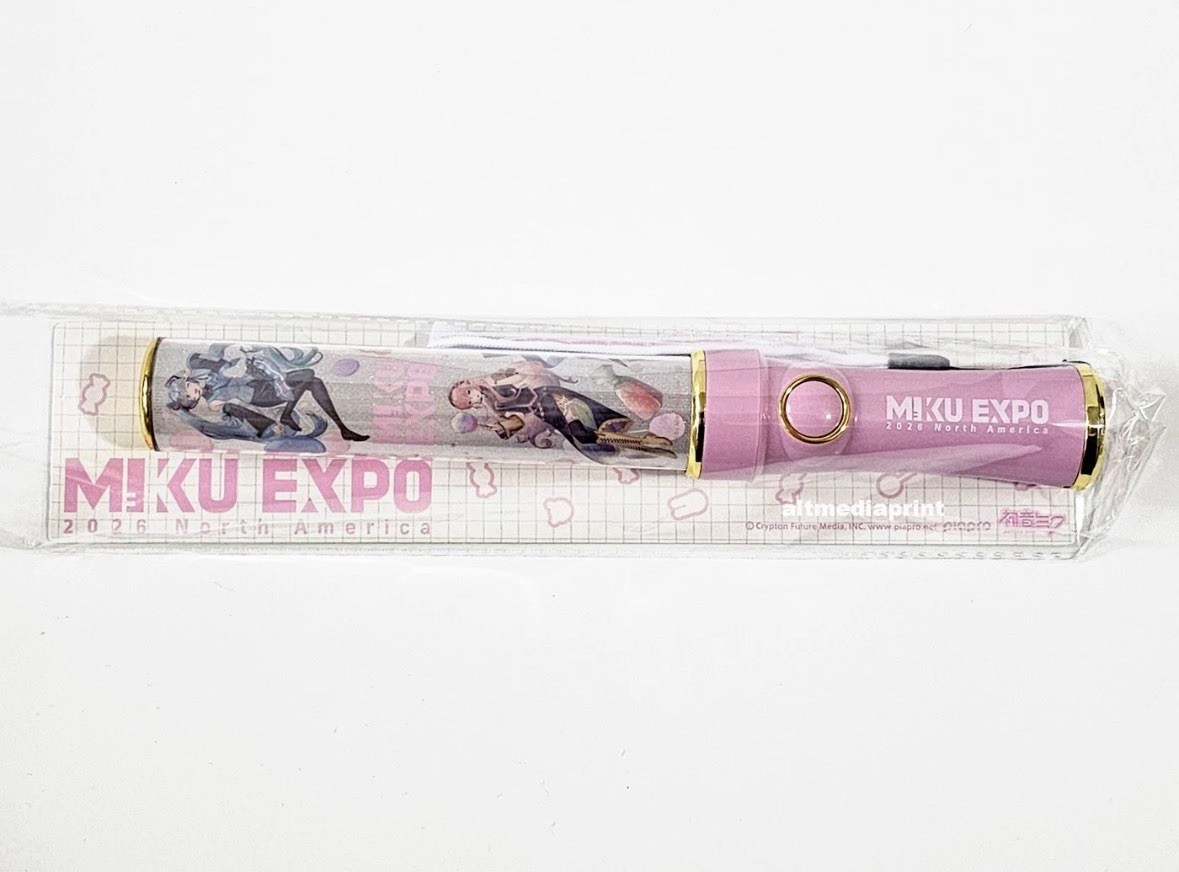 Rare Hatsune Miku Expo 2026 North America Pen Light Stick Brand New