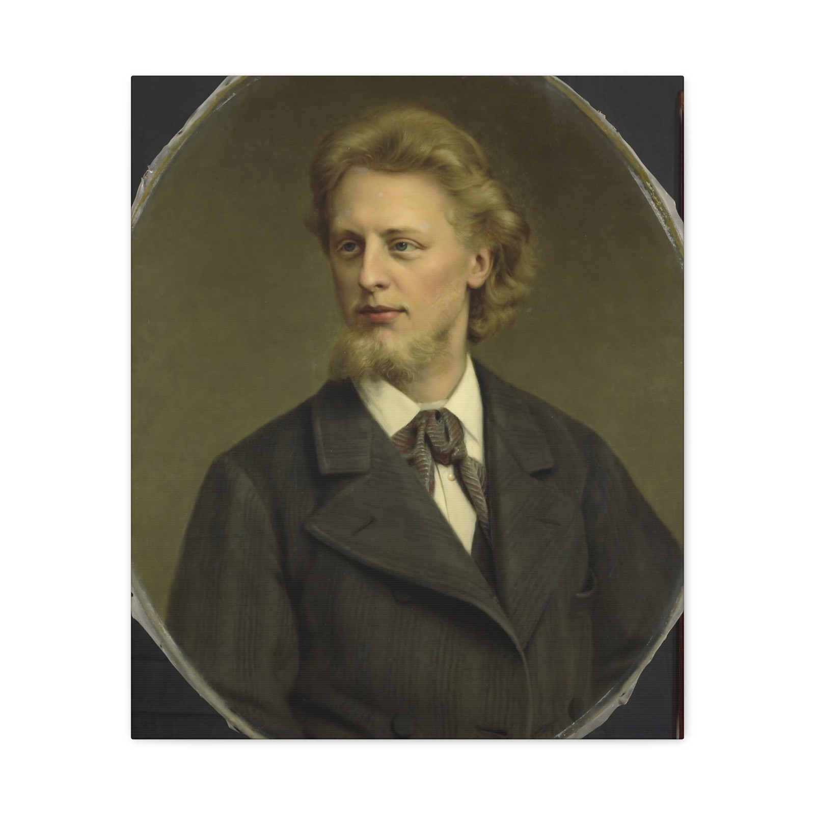Johan Heinrich Neuman - Portrait of Jacques Fabrice - Canvas Wall Art