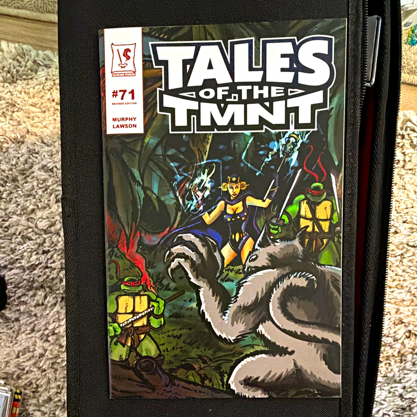 Tales of the TMNT #71 Revised Edition Illusion Studios Murphy Lawson Low Print