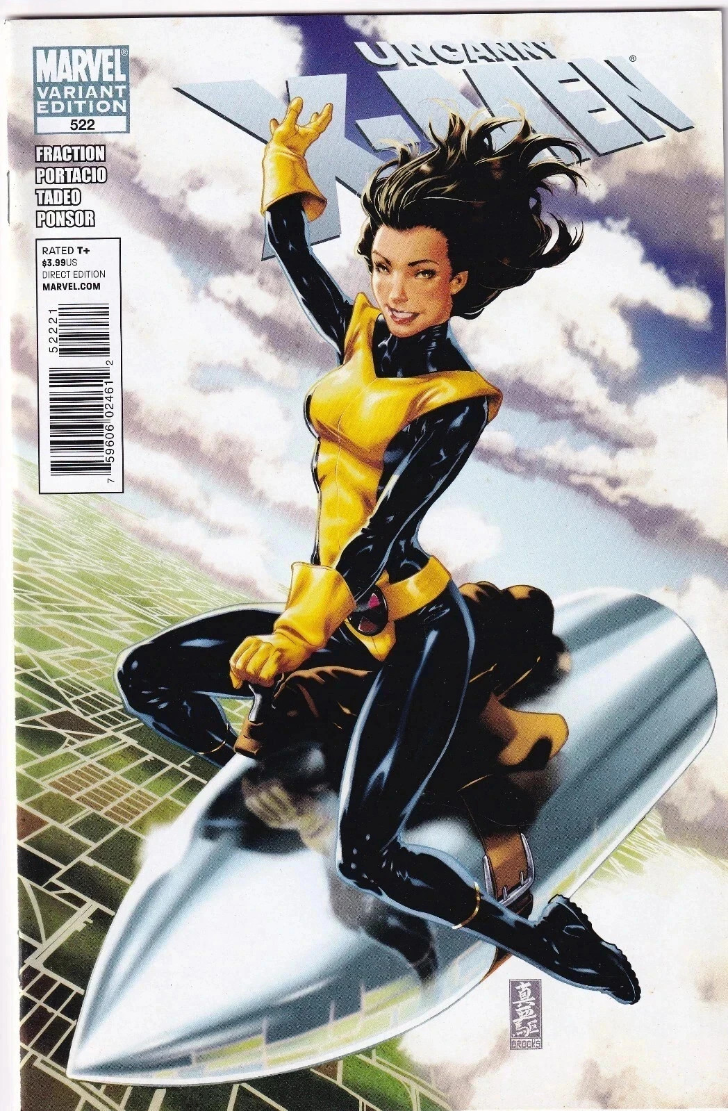 Marvel Uncanny X-Men Kitty Pryde #522 Mark Brooks 1:25 Variant M/NM Marvel Uncanny X-Men Kitty Pryde #522 Mark Brooks 1:25 Variant M/NM