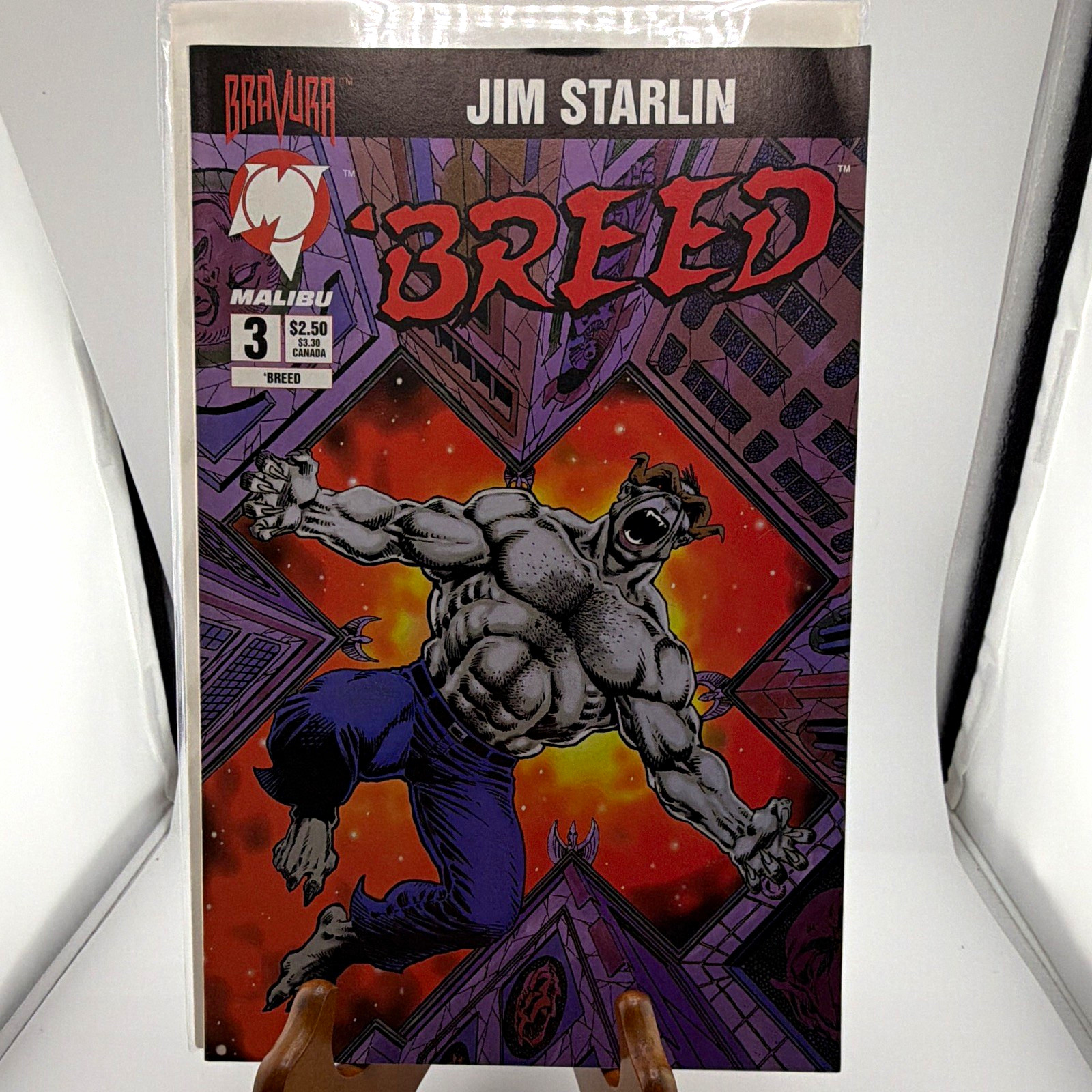 Malibu Breed #3 Breed Jim Starlin (Writer/Cover) English Color Single Issue