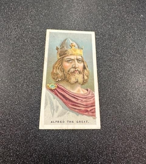 ALFRED THE GREAT 1925 John Player & Sons Leaders Of Men #2 EX-MT