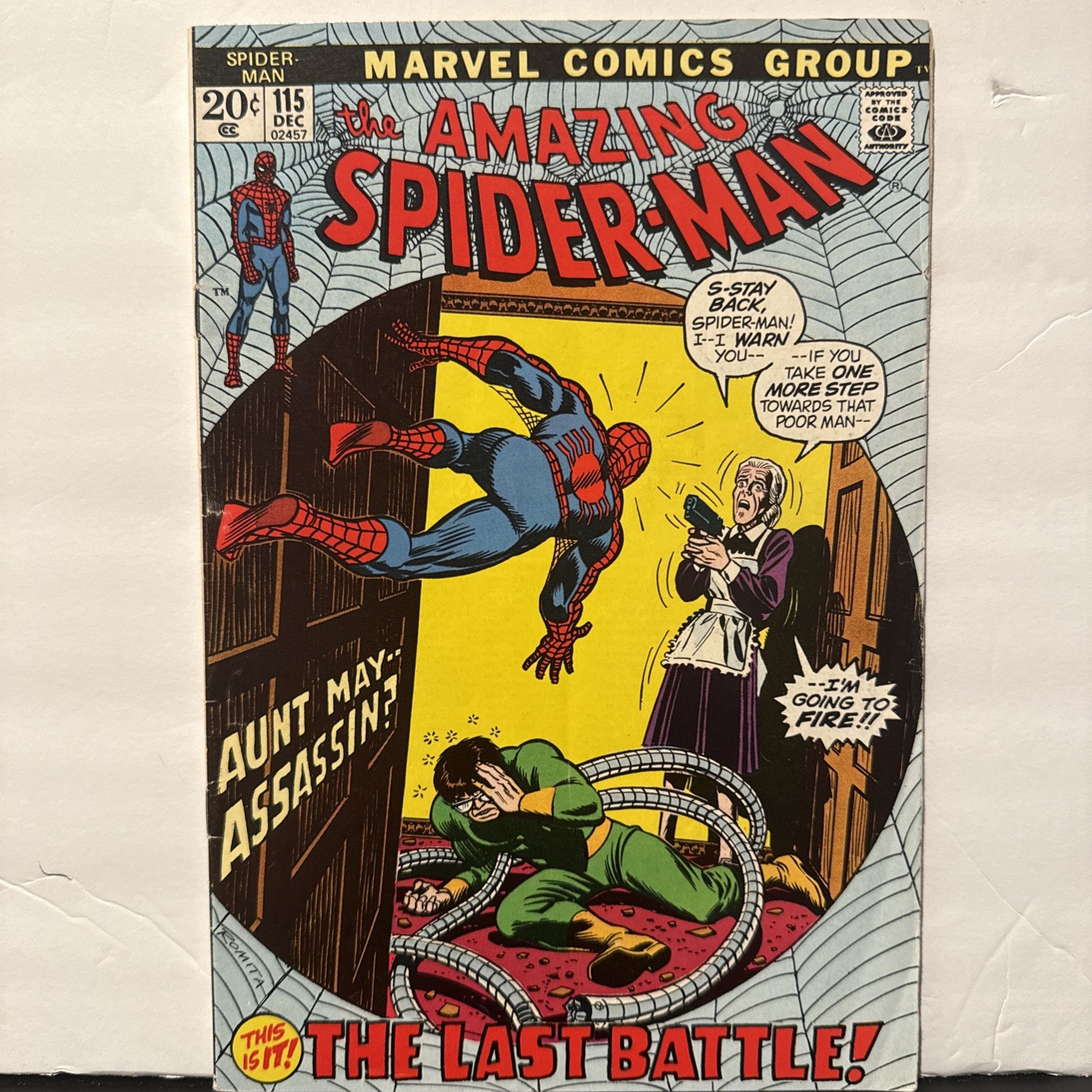 ASM #115 (12/72) Beautiful Copy. Pls See Photos.
