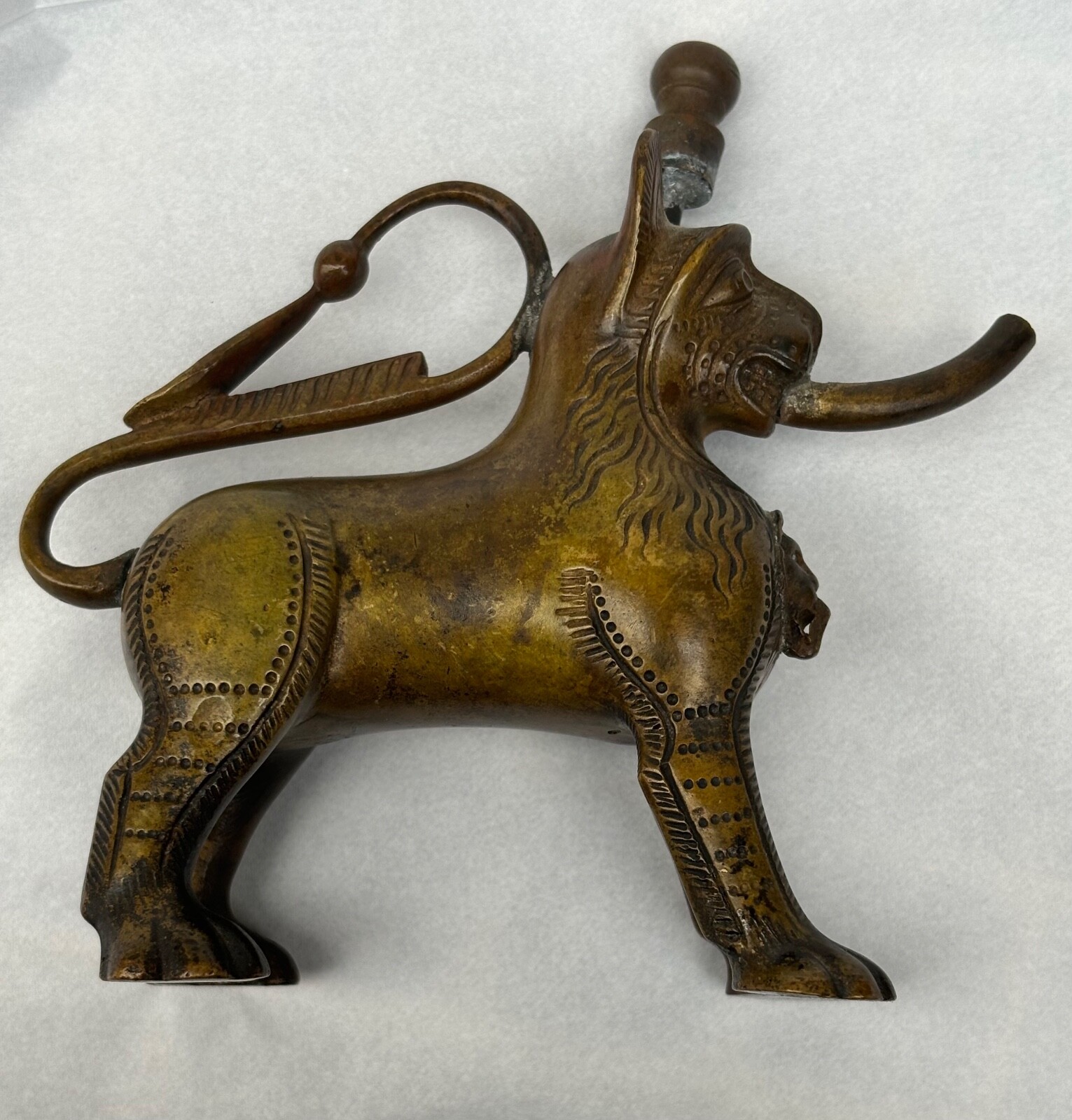 Antique German Cigar Lighter Leykauf Nurnberg Bronze Beast Oil Lamp Numbered 143 Antique German Cigar Lighter Leykauf Nurnberg Bronze Beast Oil Lamp Numbered 143