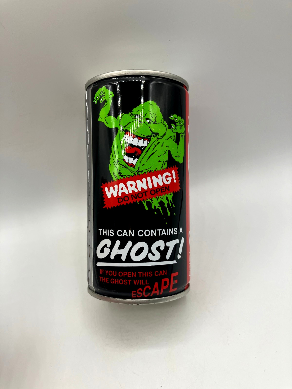 GORGEOUS 12oz (1989) Coca Cola *GHOSTBUSTERS* CS Tab Soda Can Coca Coca Co. GORGEOUS 12oz (1989) Coca Cola *GHOSTBUSTERS* CS Tab Soda Can Coca Coca Co.