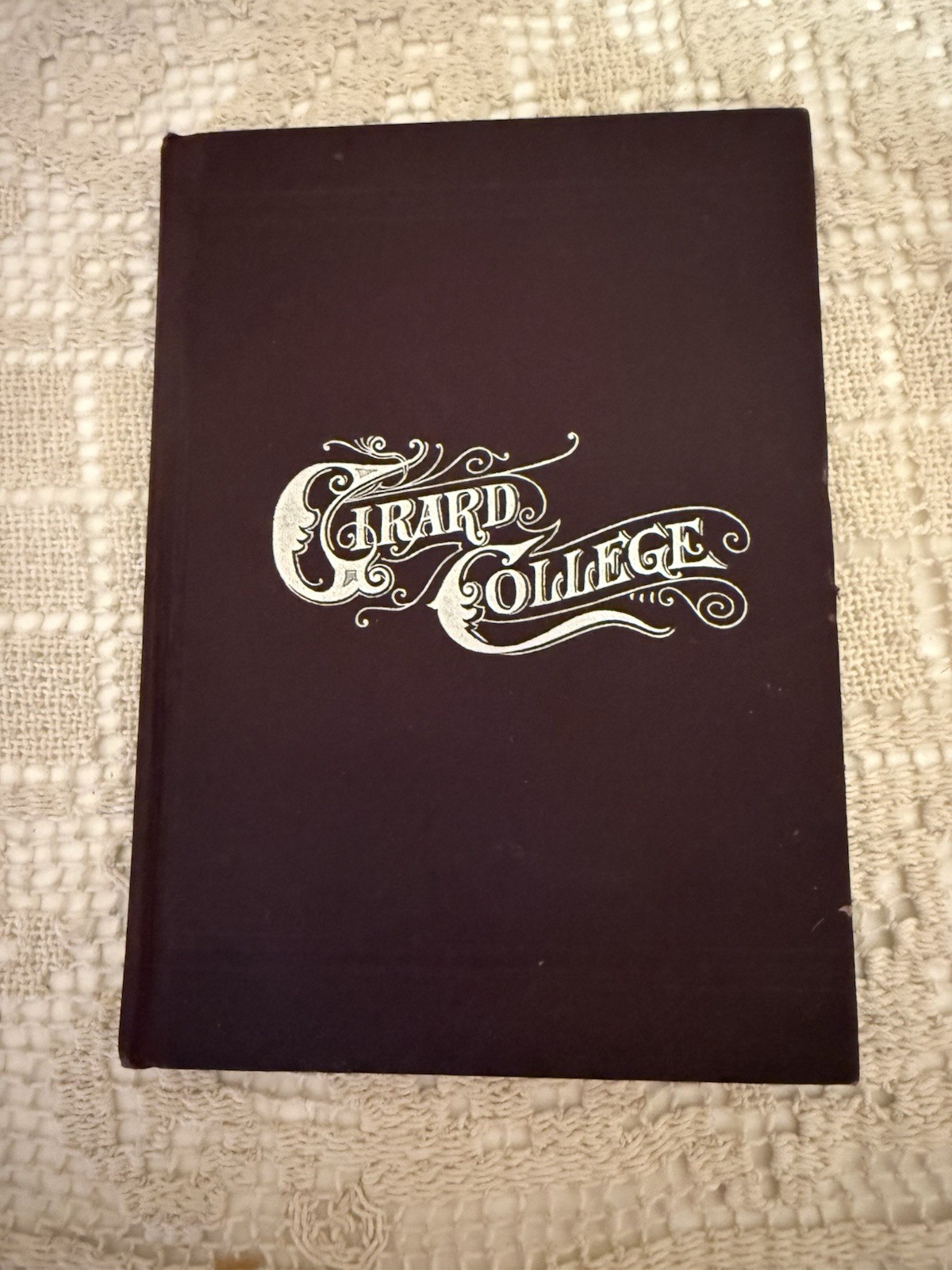 Rare Vintage Girard College Handbook 1888 Philadelphia