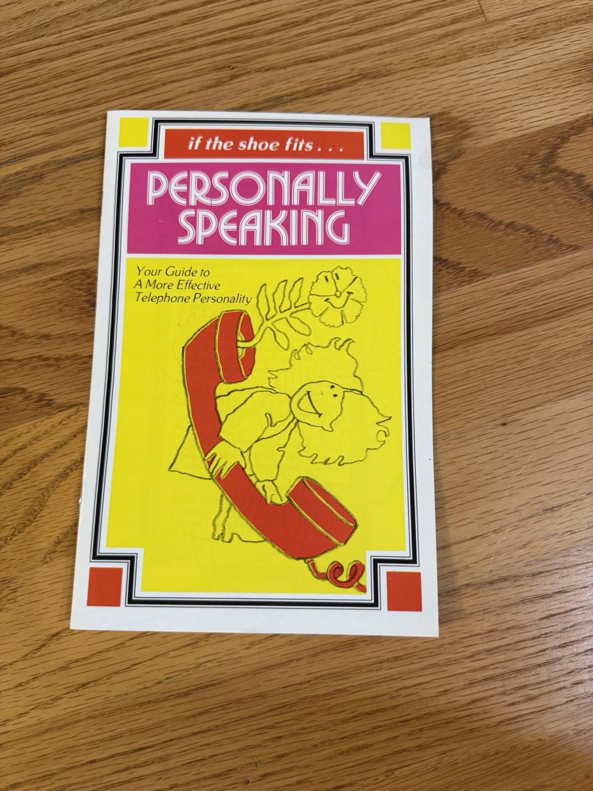 Vintage AT&T Telephone Etiquette Booklet Personally Speaking Guide Telecom Paper