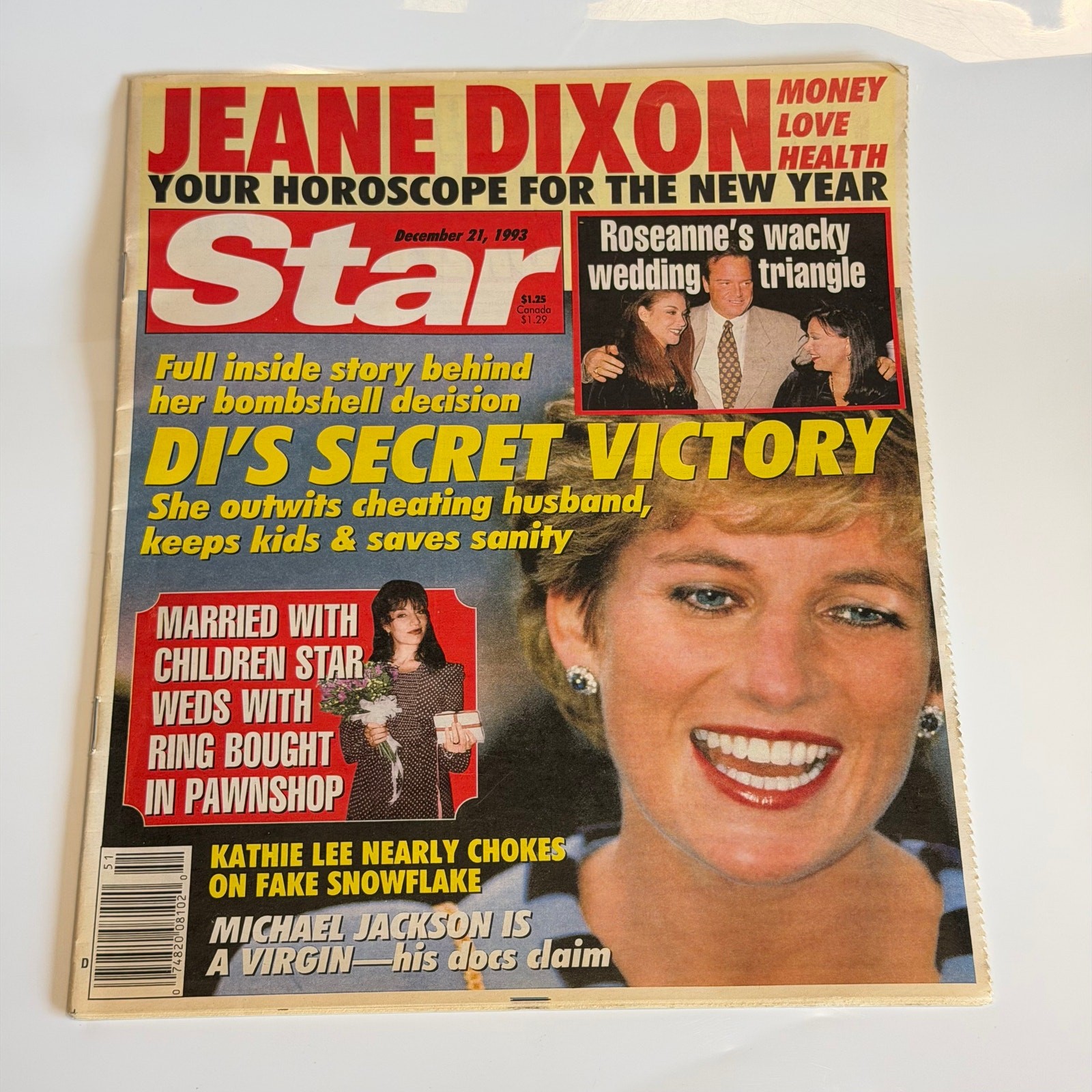 Star Magazine Dec 21 1993 Princess Diana Secret Victory Jeanne Dixon