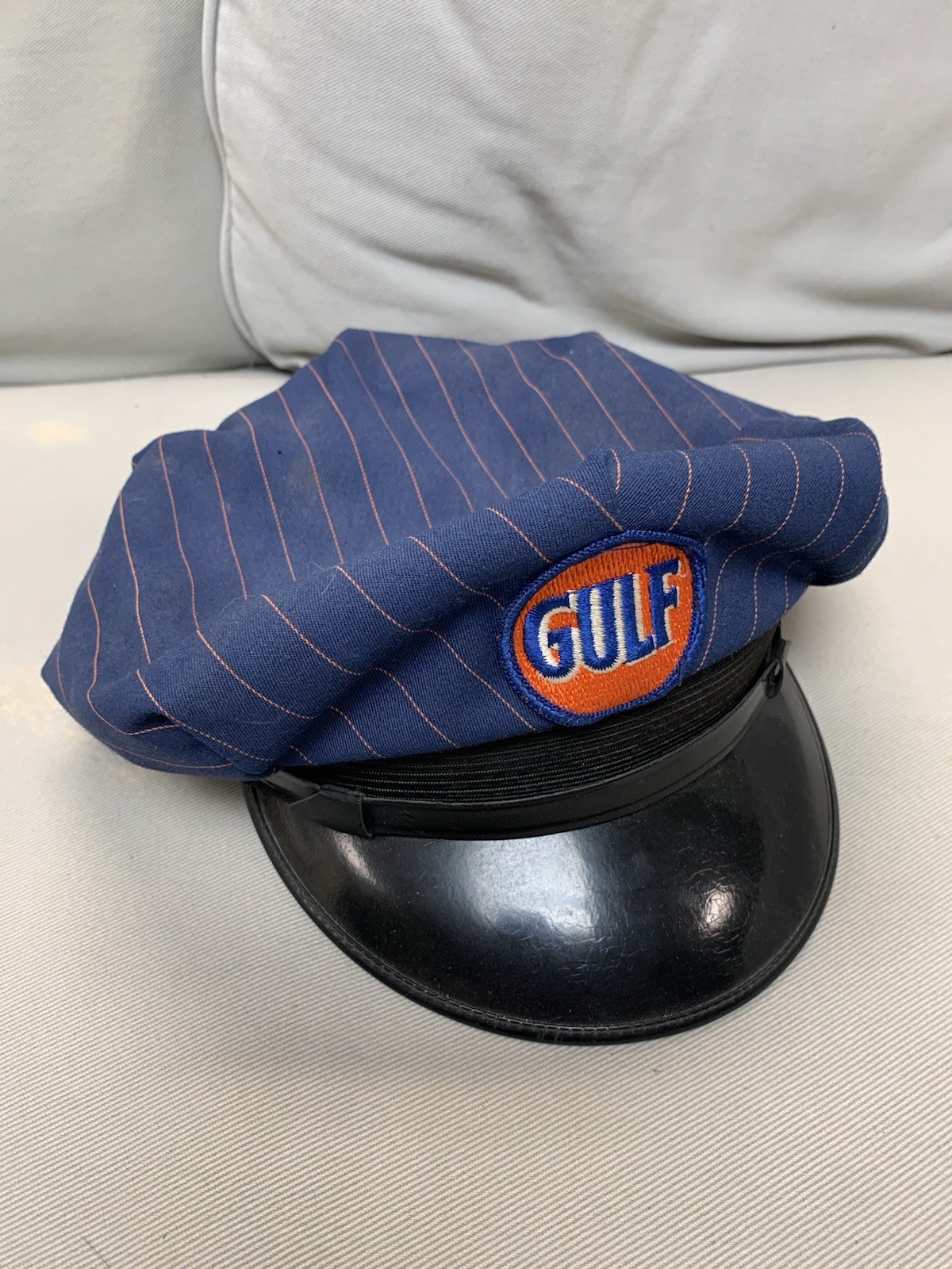 Vintage Gulf Attendant Cap Beautifully Kept