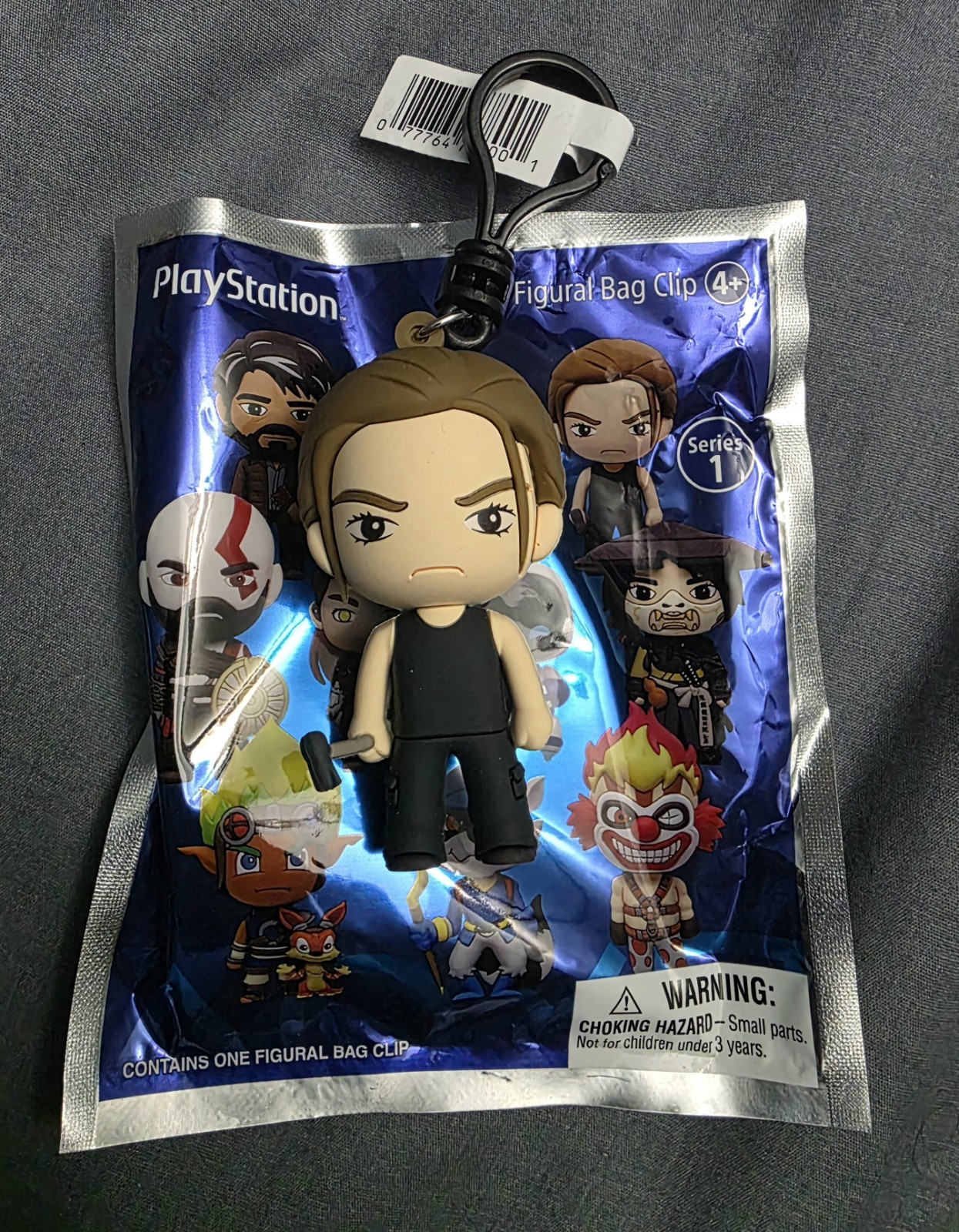 Monogram PlayStation Series 1 Opened Blind Figural Bag Clip ABBY The Last of Us