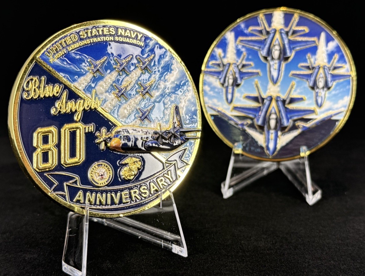 Blue Angels Challenge Coin