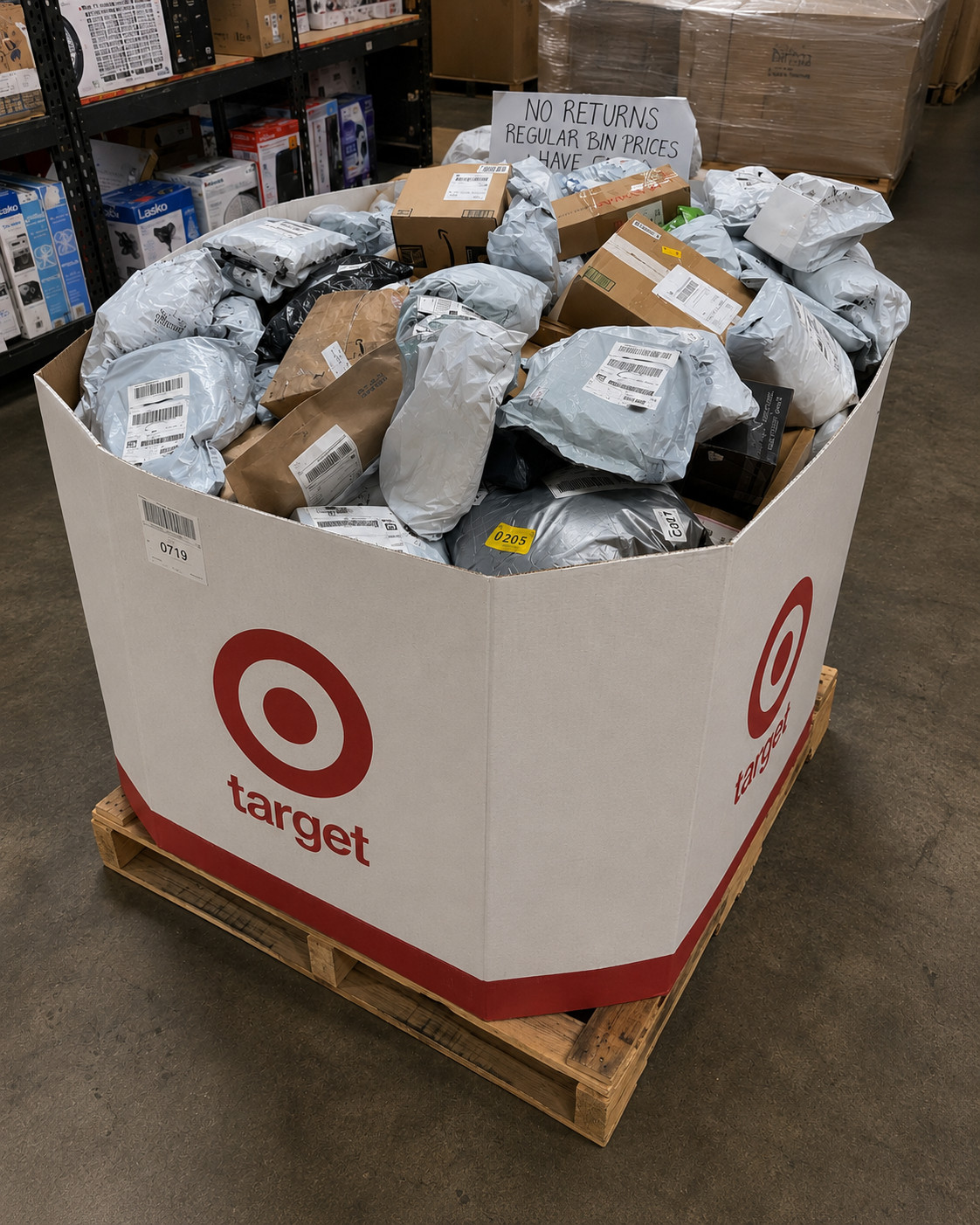 Amazon Retail Overstock Wholesale Lot Consumer Goods Inventory