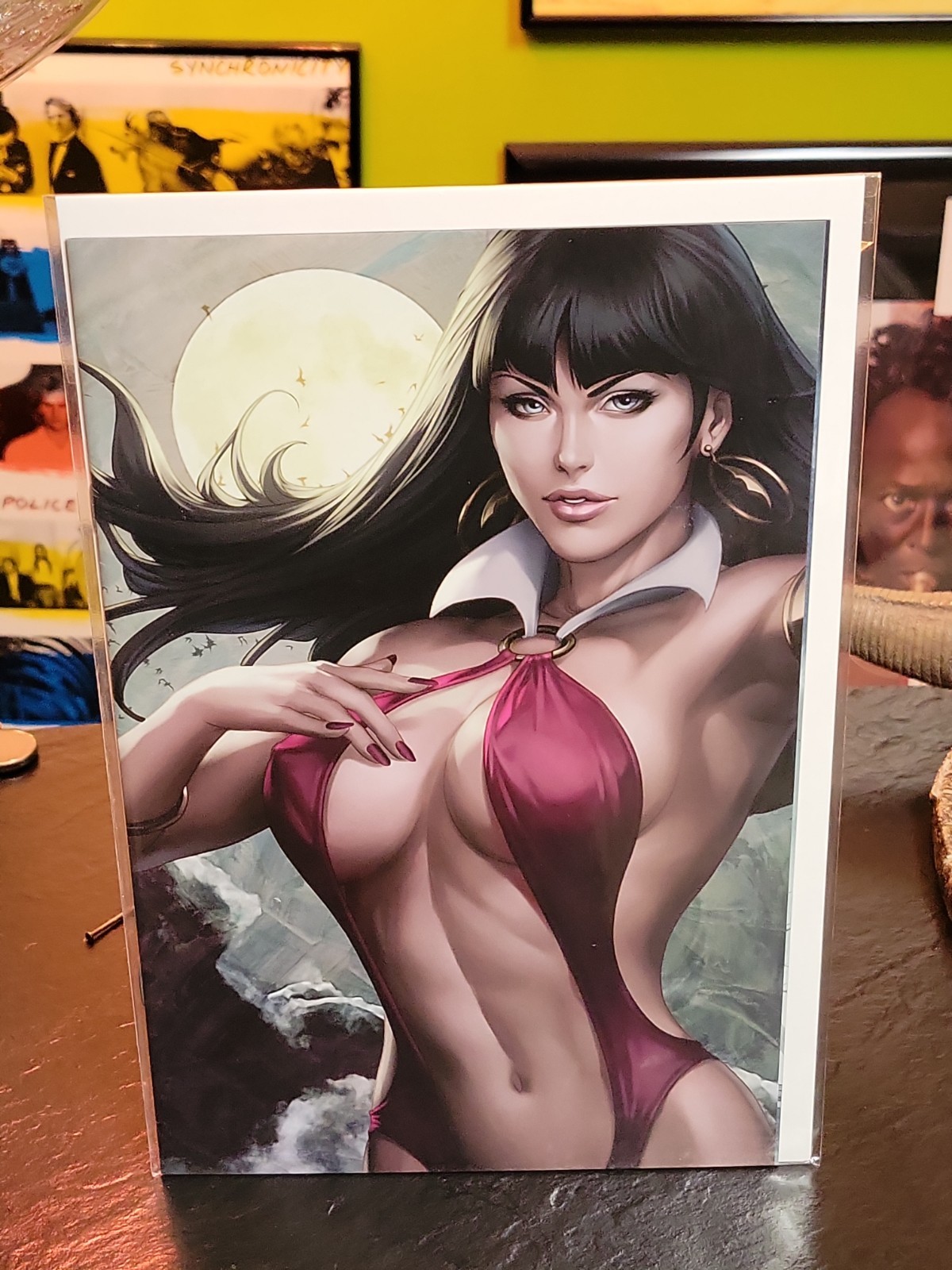 VAMPIRELLA #3 1:25 ARTGERM LAU VIRGIN SNEAK PEEK VARIANT DYNAMITE 2019 NM