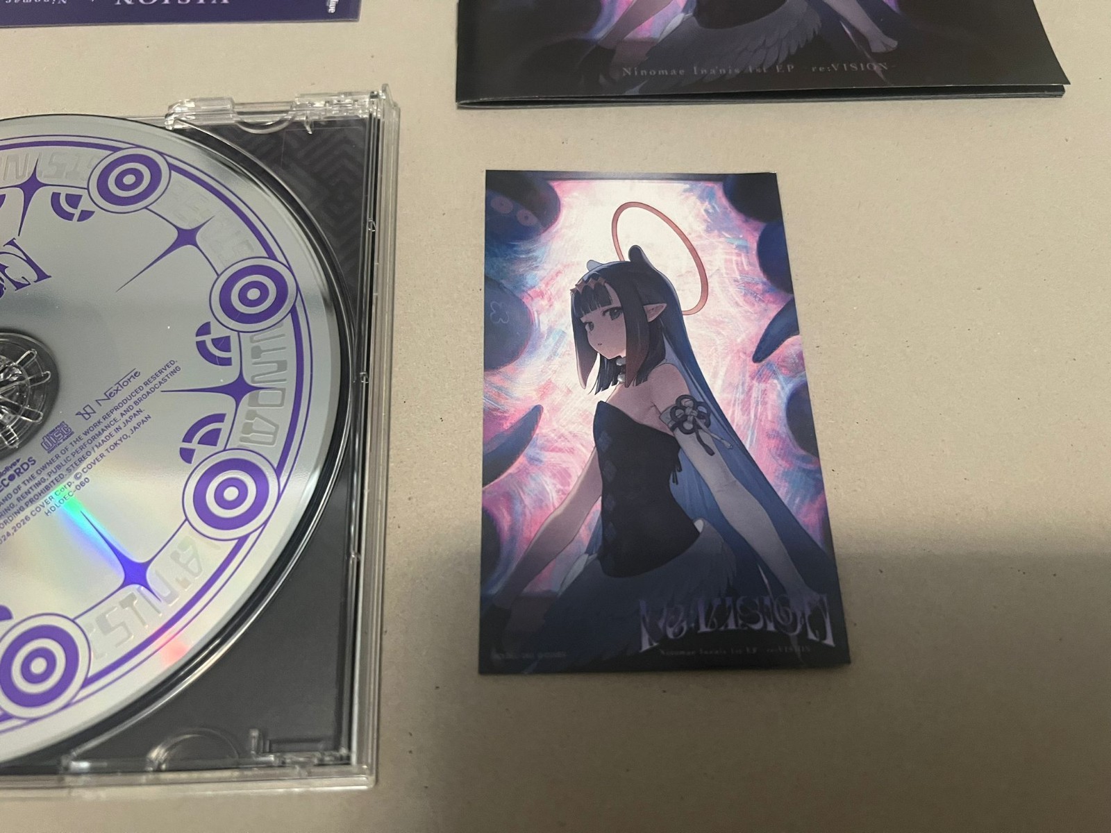 Hololive EN Ninomae Ina'nis 1st EP re:VISION CD