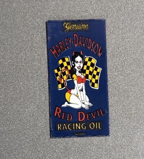 VINTAGE HARLEY DAVIDSON PORCELAIN SIGN CAR GAS MOTORCYCLE OIL TRUCK