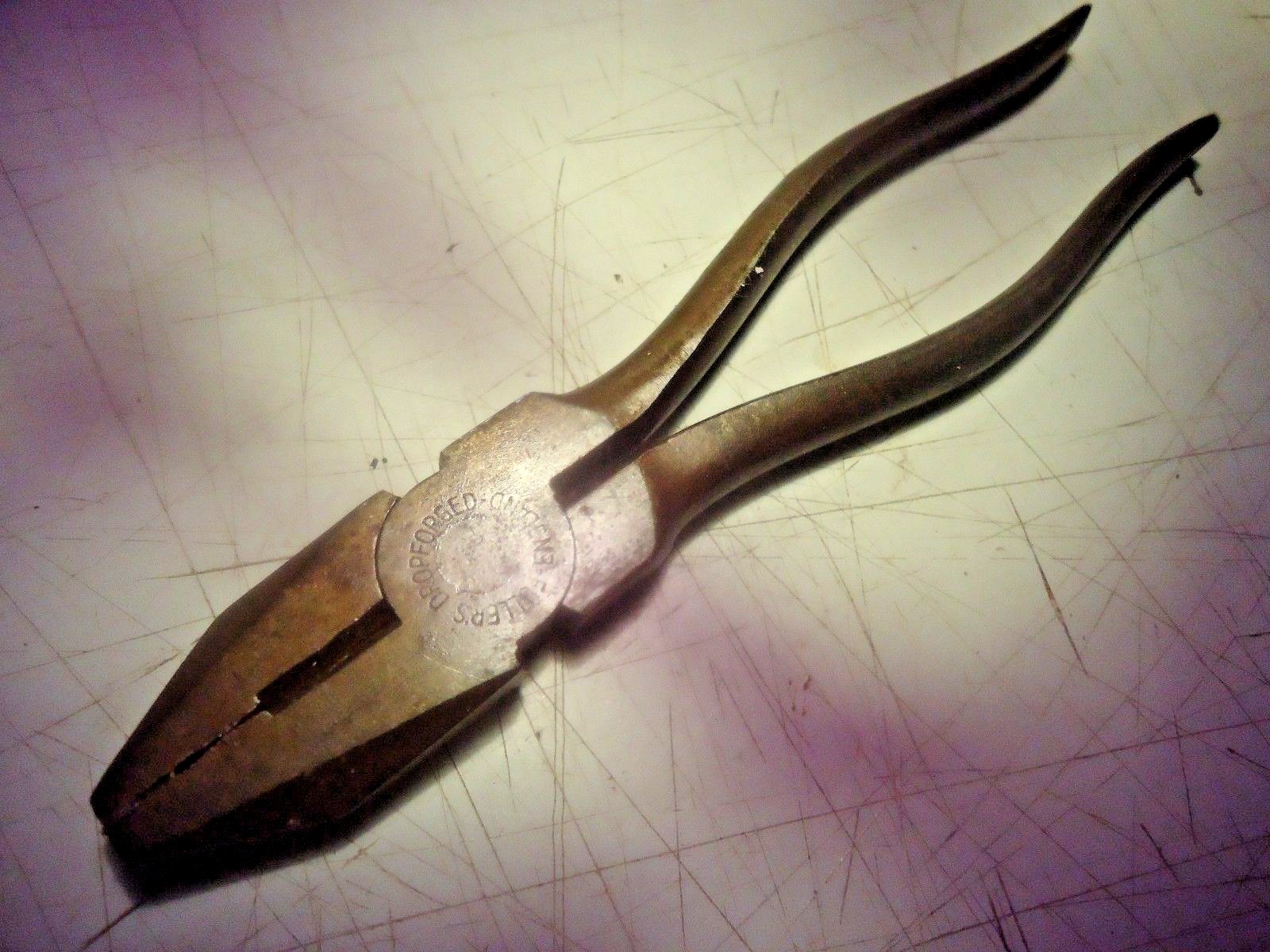 Fuller, lineman pliers, made in England, vintage ____________________SE-167