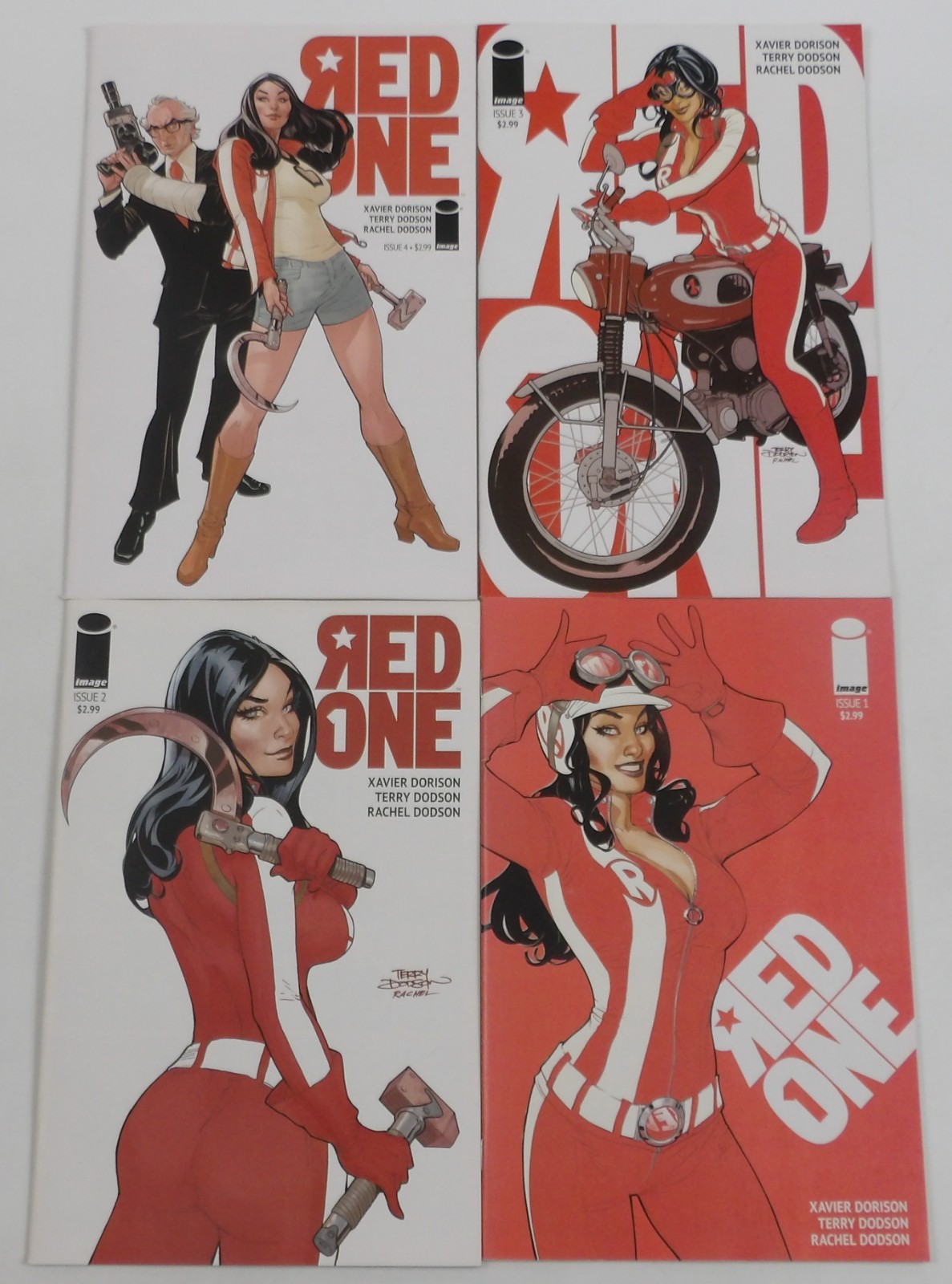 Red One #1-4 VF/NM complete series - Xavier Dorison Terry Dodsson - spy set