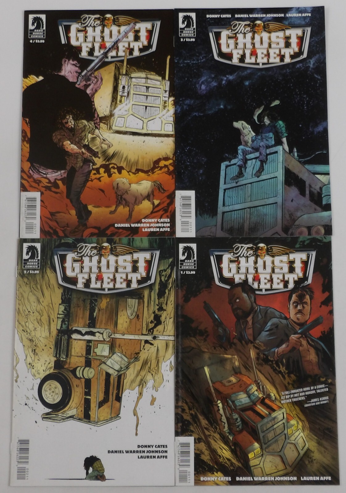 The Ghost Fleet #1-4 VF/NM complete series Donny Cates Daniel Warren Johnson The Ghost Fleet #1-4 VF/NM complete series Donny Cates Daniel Warren Johnson